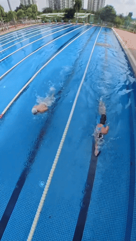 6,5 triệu người xem chị em Ánh Viên - Quang Thuấn thi bơi, ai giỏi hơn?- Ảnh 1.