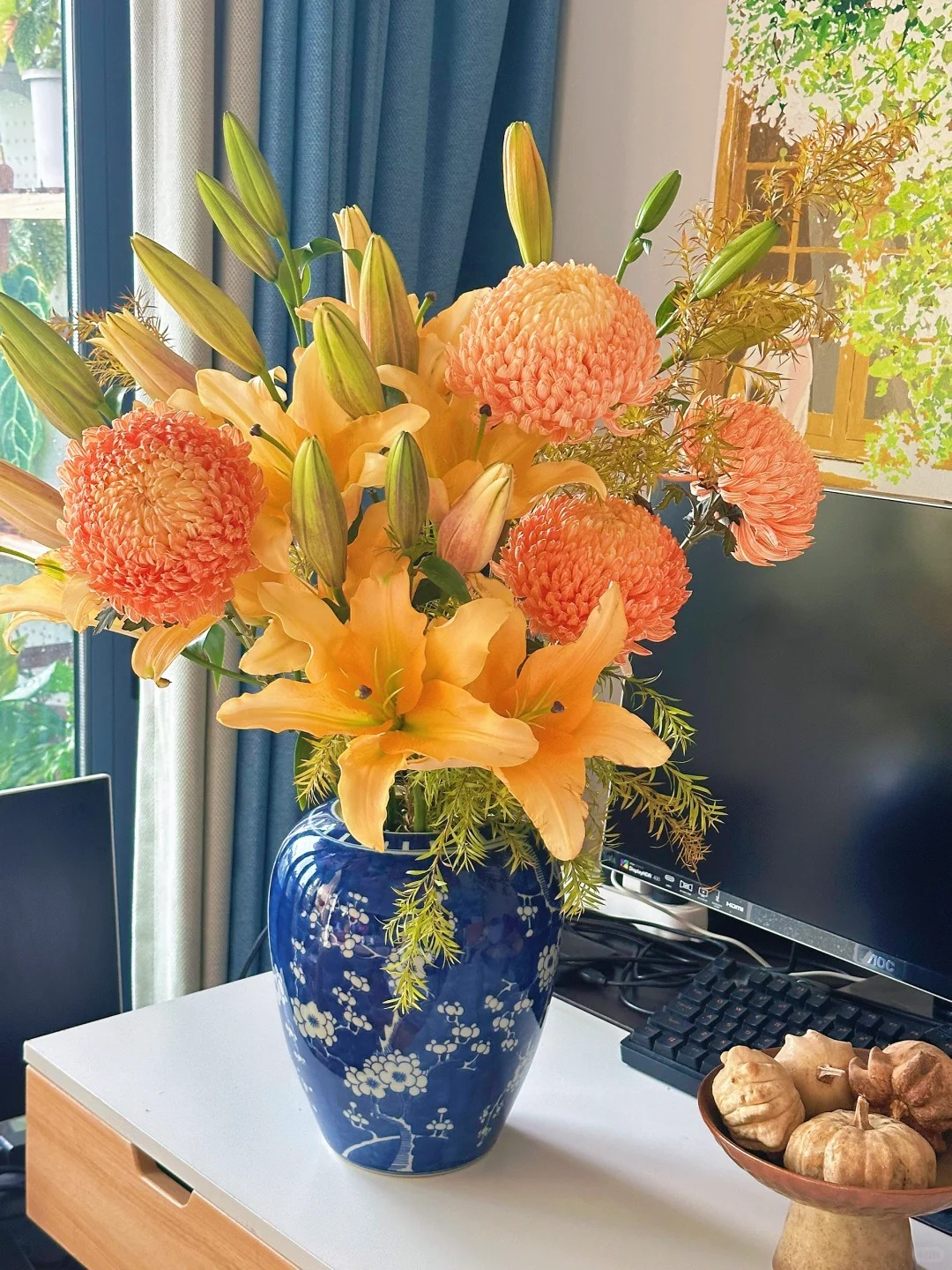 Chi hơn 300k rước bình hoa "khổng lồ" về nhà: Loài hoa định nghĩa lại hai chữ "phú quý" cho phòng khách ngày xuân- Ảnh 24.