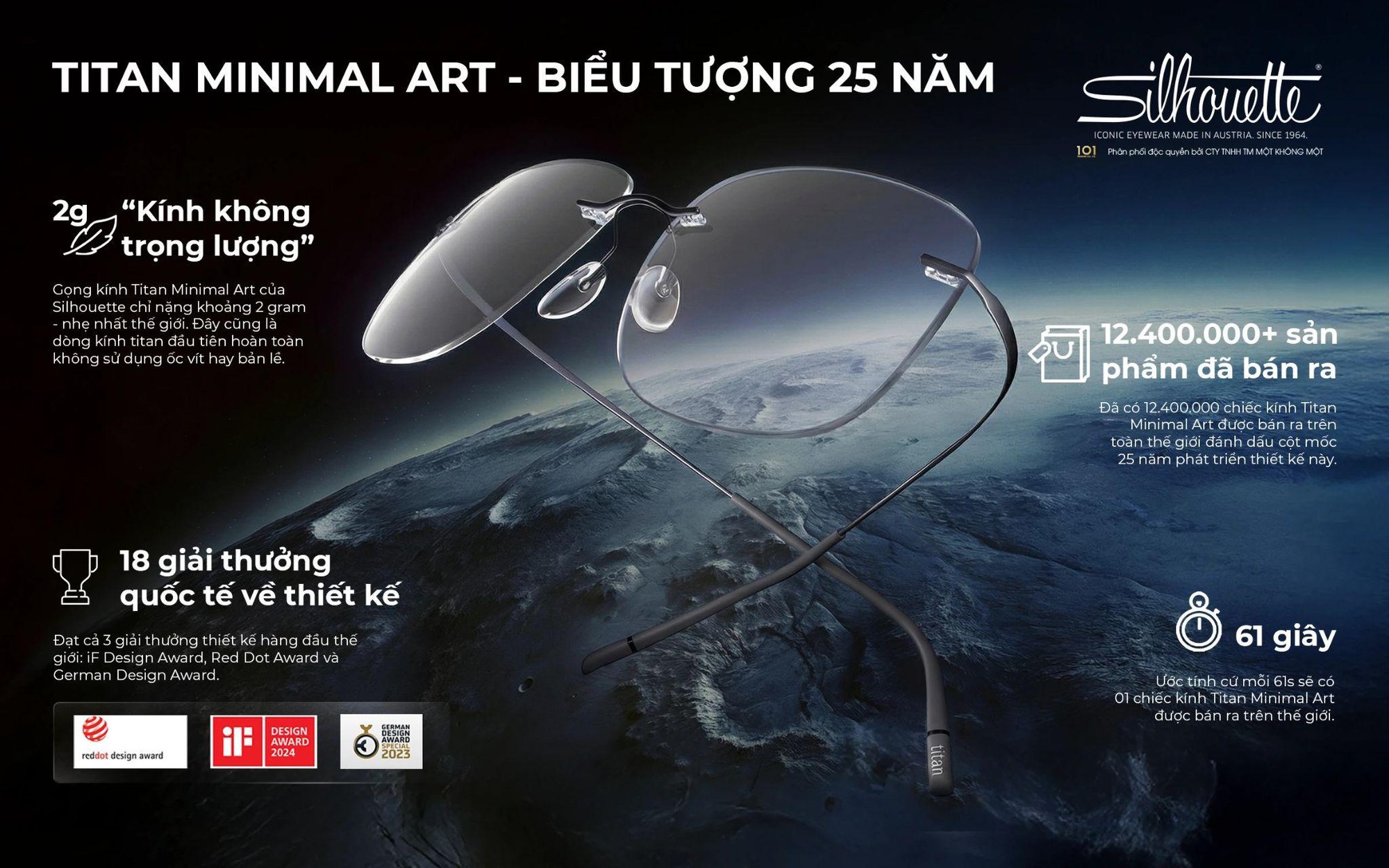 BST gọng mắt kính Silhouette siêu nhẹ cho doanh nhân, lãnh đạo cấp cao- Ảnh 2.