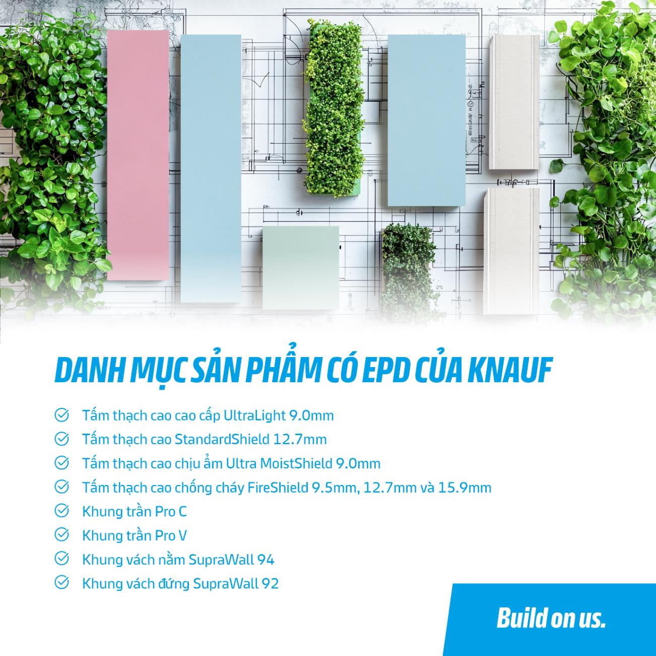 Knauf công bố EPD cho cả tấm thạch cao và khung kim loại- Ảnh 3.