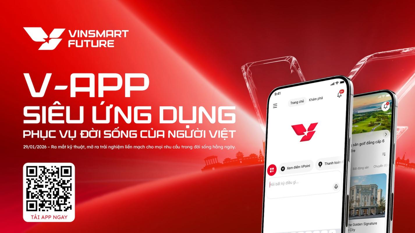 Vinsmart Future ra mắt kỹ thuật phiên bản trải nghiệm sớm siêu ứng dụng “một chạm” V-app- Ảnh 1.