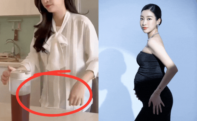 Tinh ý lắm mới nhận ra hình động chuẩn "mẹ bầu" của "dâu hào môn" Đỗ Mỹ Linh giữa tin đồn mang thai lần 2- Ảnh 1.