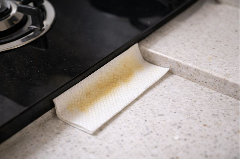 Học mẹ tôi: Đặt khăn giấy vào đúng vị trí này trong bếp - dầu mỡ giảm hẳn, bếp sạch gấp 5 lần- Ảnh 2.