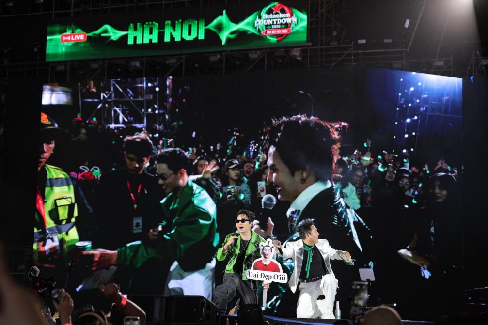 Hàng chục nghìn khán giả Hà Nội - Nha Trang mở kết nối thật với Heineken Countdown 2026- Ảnh 9. Hàng chục nghìn khán giả Hà Nội - Nha Trang mở kết nối thật với Heineken Countdown 2026- Ảnh 9.