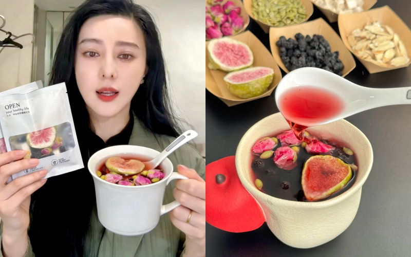 Học lỏm Phạm Băng Băng công thức nước uống này mỗi sáng, da căng mọng bất chấp cam thường- Ảnh 1.