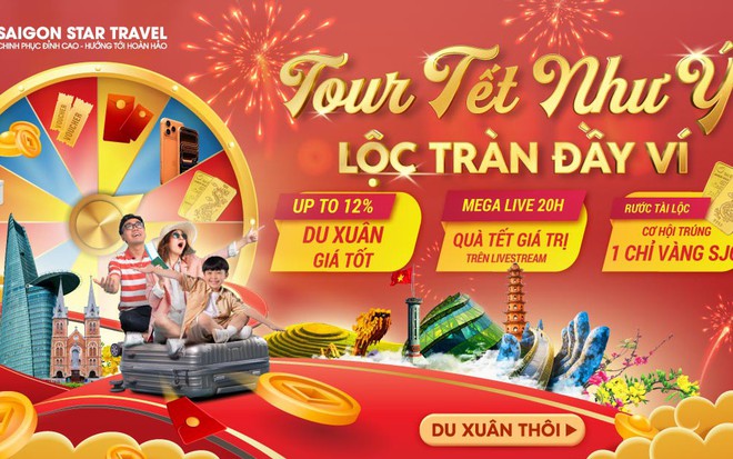 Khai xuân như ý, Rước lộc vàng: Hành trình du xuân 2026 đầy cảm hứng cùng Saigon Star Travel- Ảnh 1.