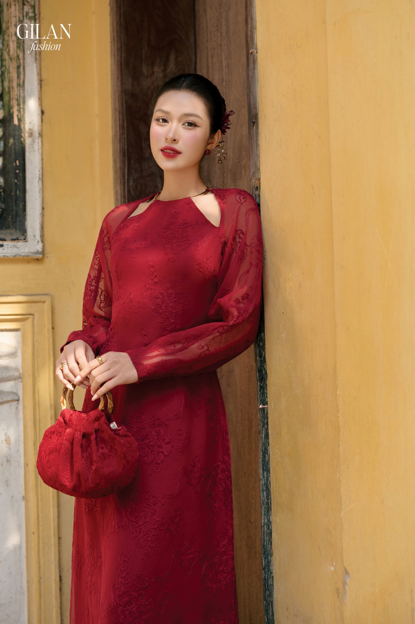 Vì sao áo dài ren được dự đoán là “át chủ bài” mùa Tết 2026?- Ảnh 29. Vì sao áo dài ren được dự đoán là “át chủ bài” mùa Tết 2026?- Ảnh 29.