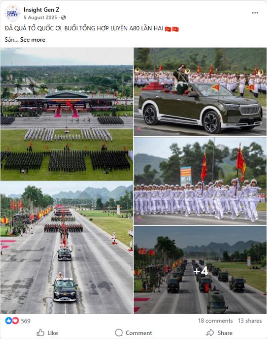 Insight Gen Z: Lan tỏa tinh thần yêu nước qua các sự kiện lớn- Ảnh 2. Insight Gen Z: Lan tỏa tinh thần yêu nước qua các sự kiện lớn- Ảnh 2.