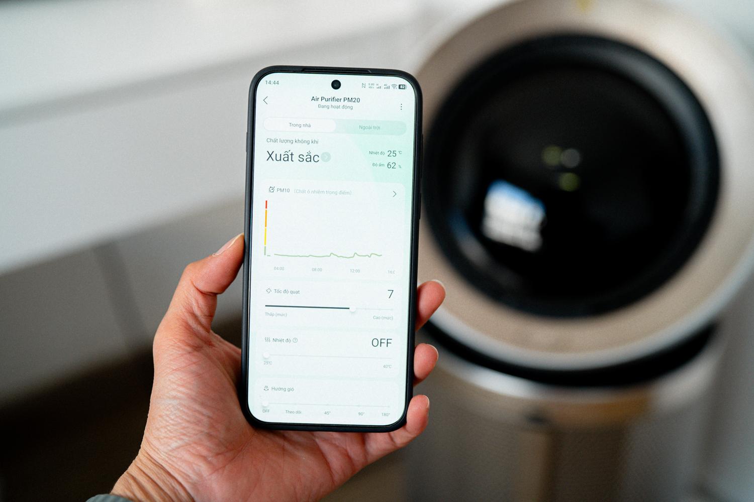 Sống cùng máy lọc không khí Dreame AirPursue PM20: Khi việc chăm sóc không khí trong nhà trở nên nhẹ nhàng hơn- Ảnh 8.