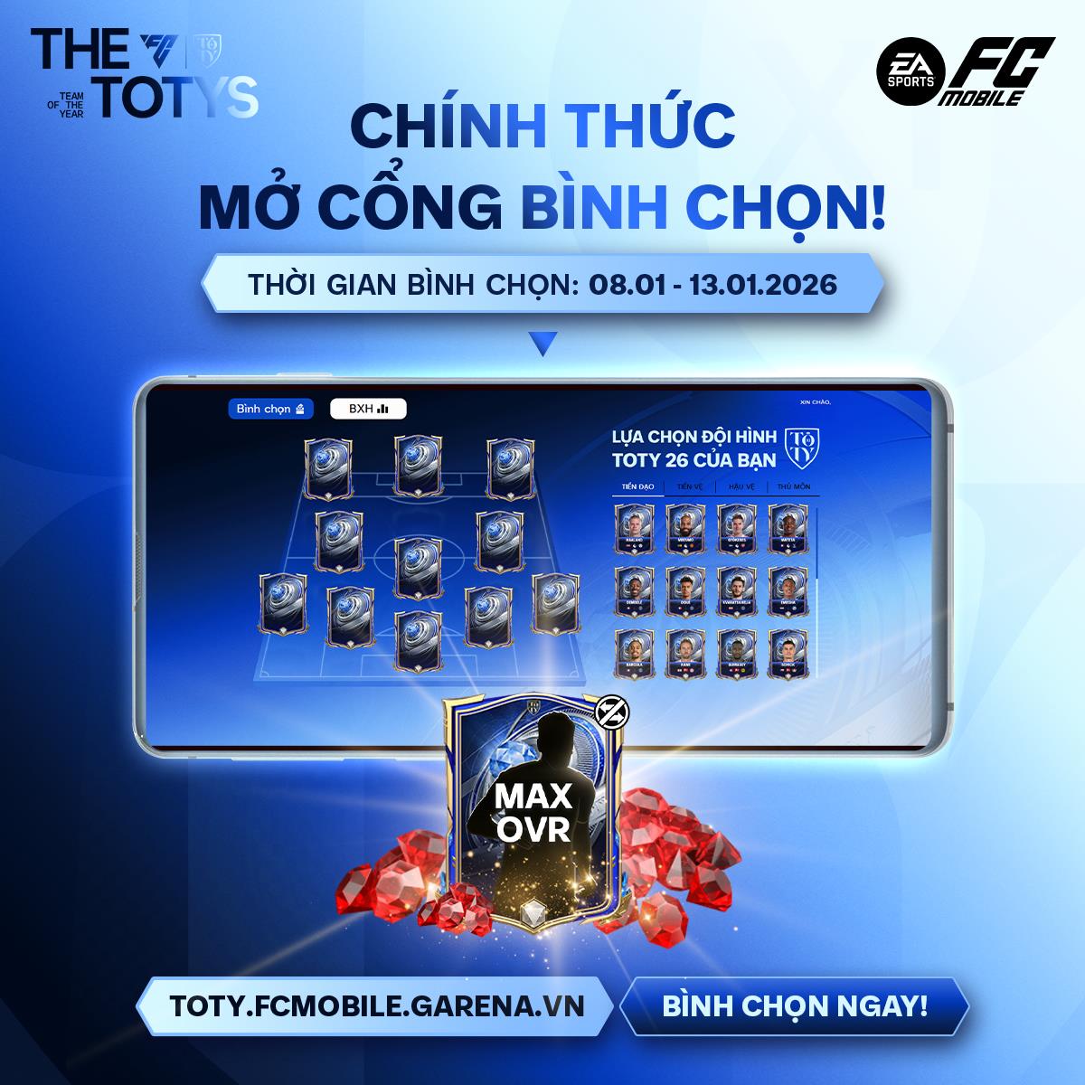 Messi hay Ronaldo: Ai thắng “đại chiến” TOTY FC Mobile Việt Nam?- Ảnh 4. Messi hay Ronaldo: Ai thắng “đại chiến” TOTY FC Mobile Việt Nam?- Ảnh 4.