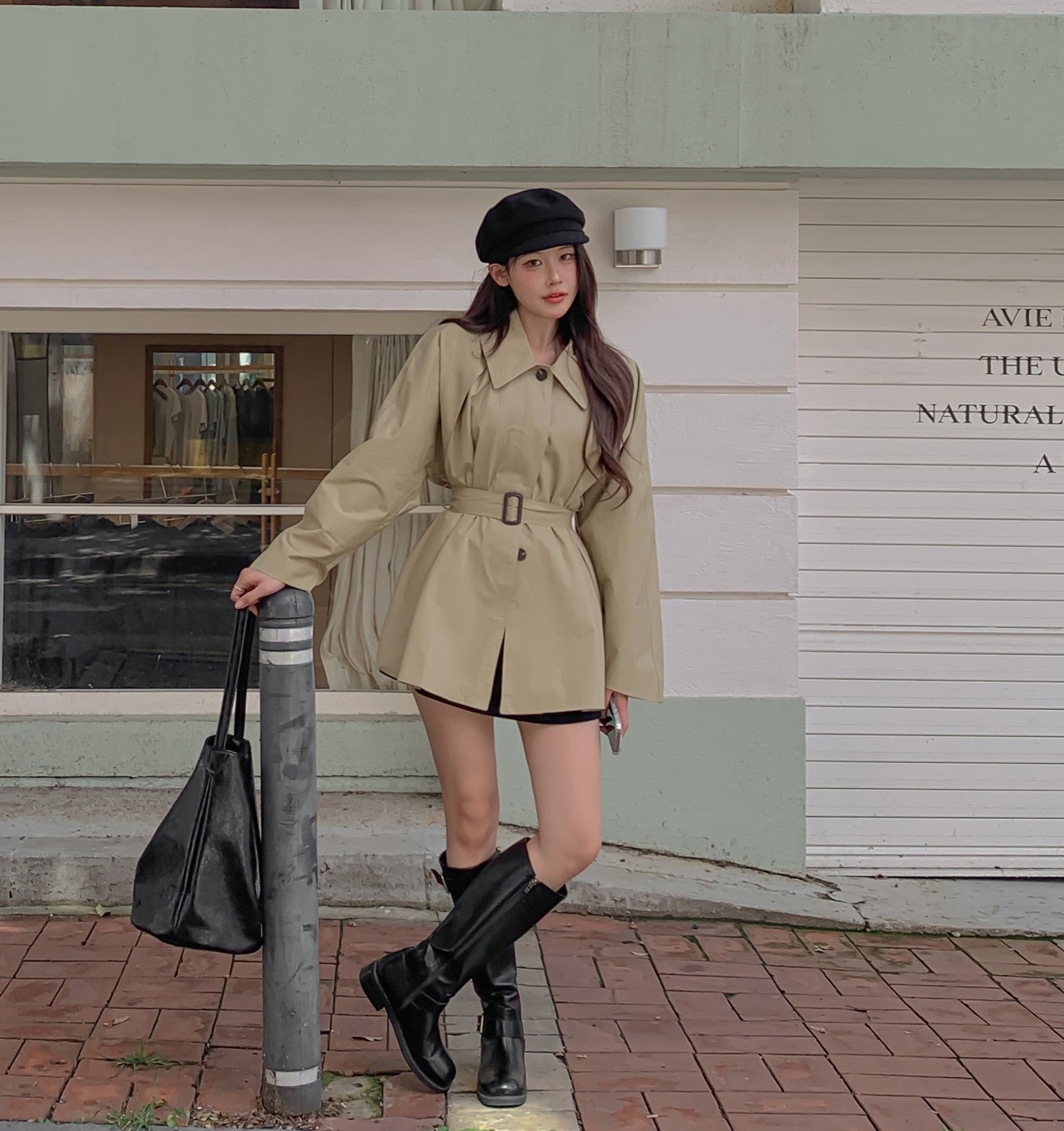 Có thể khẳng định, đây là 5 mẫu áo khoác đẹp nhất để mặc với chân váy- Ảnh 11.