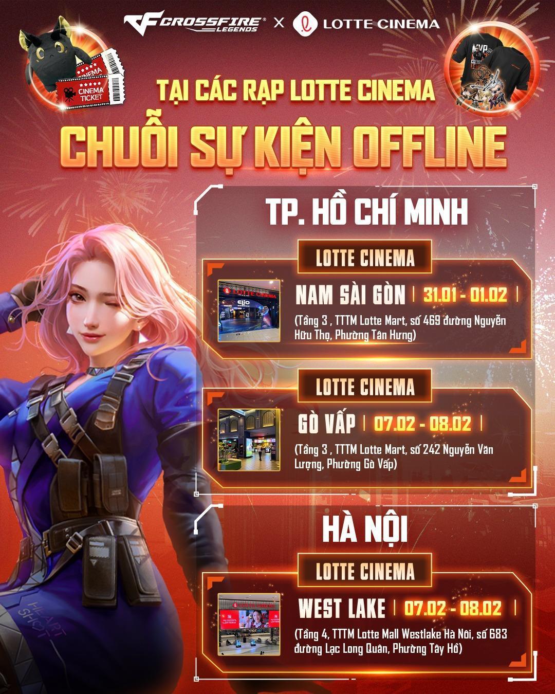 Crossfire: Legends thả zombie vào các cụm rạp Lotte Cinema- Ảnh 1.