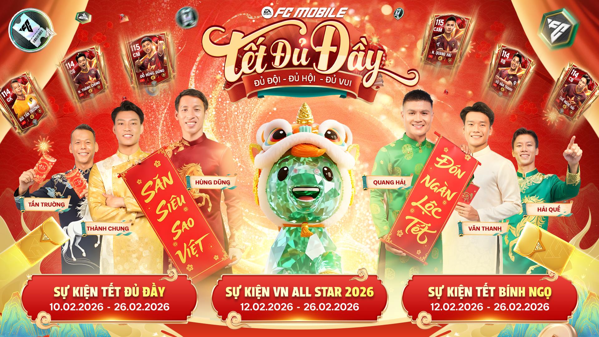 EA Sports FC Mobile Việt Nam đón Tết “đủ đầy” cùng dàn sao Việt - Ảnh 3.