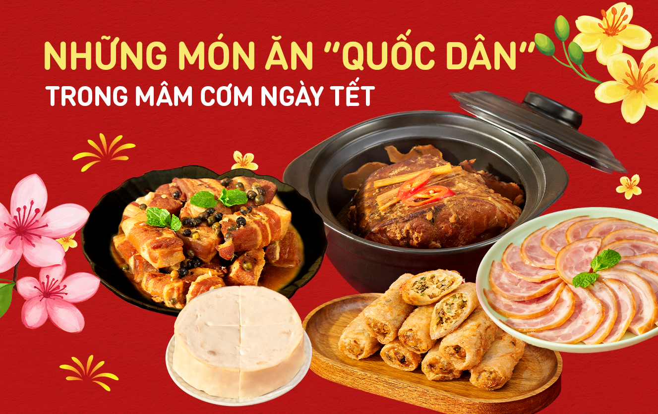 Những món ăn “quốc dân” không thể thiếu trong mâm cơm ngày Tết - Ảnh 1.