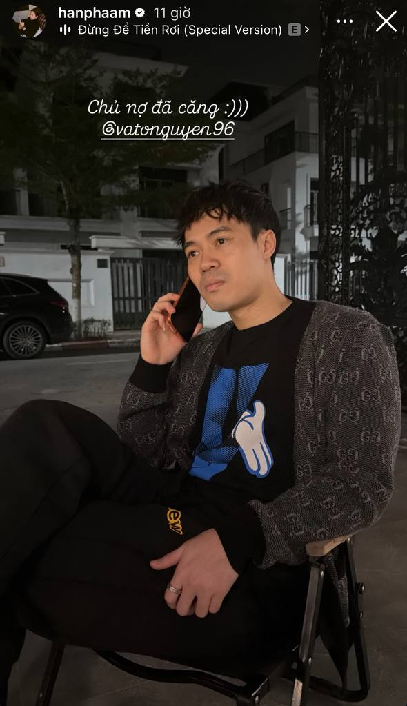 Hoà Minzy tất niên cùng hội Văn Hậu-Hải My tại khu biệt thự sang chảnh, pháo hoa tưng bừng, "chủ nợ" Văn Toàn gây sốt - Ảnh 2.