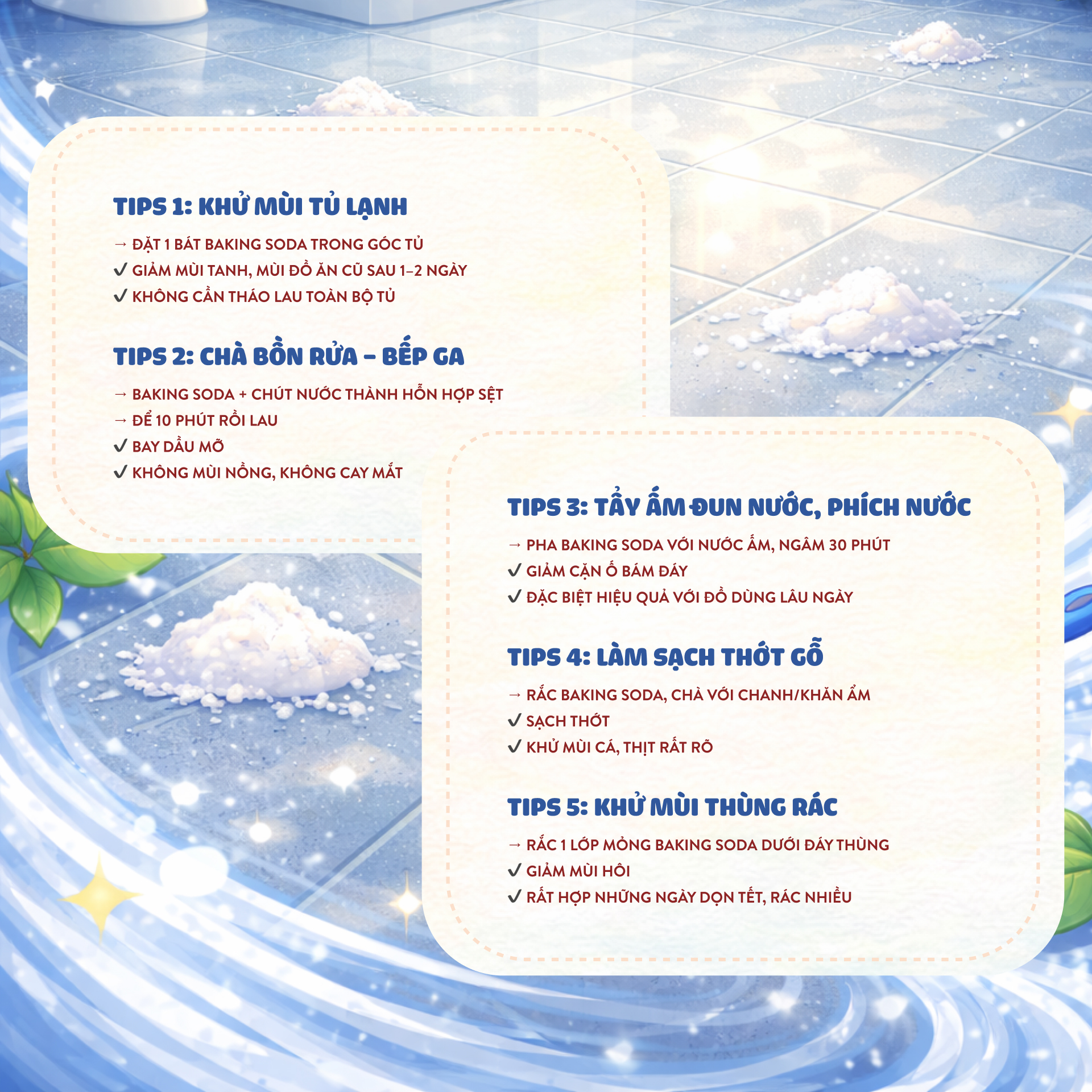 Full 10 công thức dọn nhà đón Tết “nhàn tênh”: Không cần hóa chất vẫn sạch bong, thơm mát - Ảnh 5.