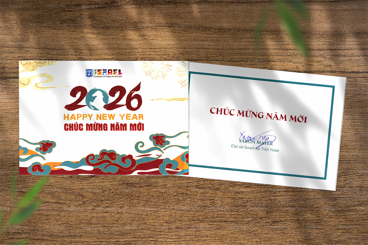 Ngài Đại sứ Đặc mệnh Toàn quyền Israel đến thăm và chúc Tết CENTRAL - Ảnh 3.