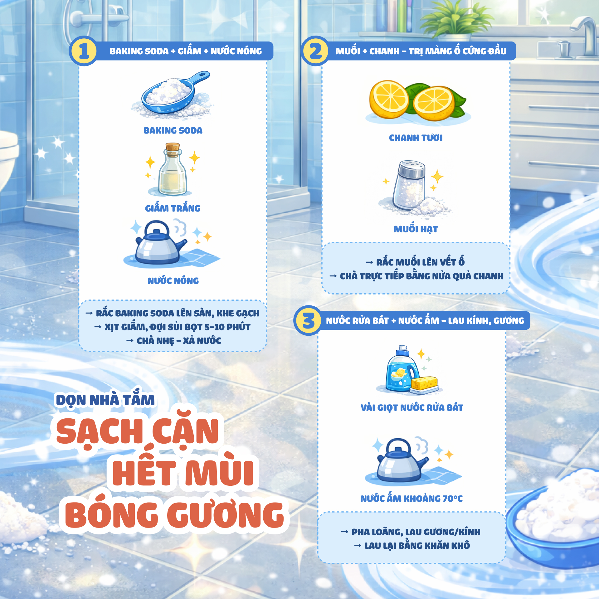 Full 10 công thức dọn nhà đón Tết “nhàn tênh”: Không cần hóa chất vẫn sạch bong, thơm mát - Ảnh 4.