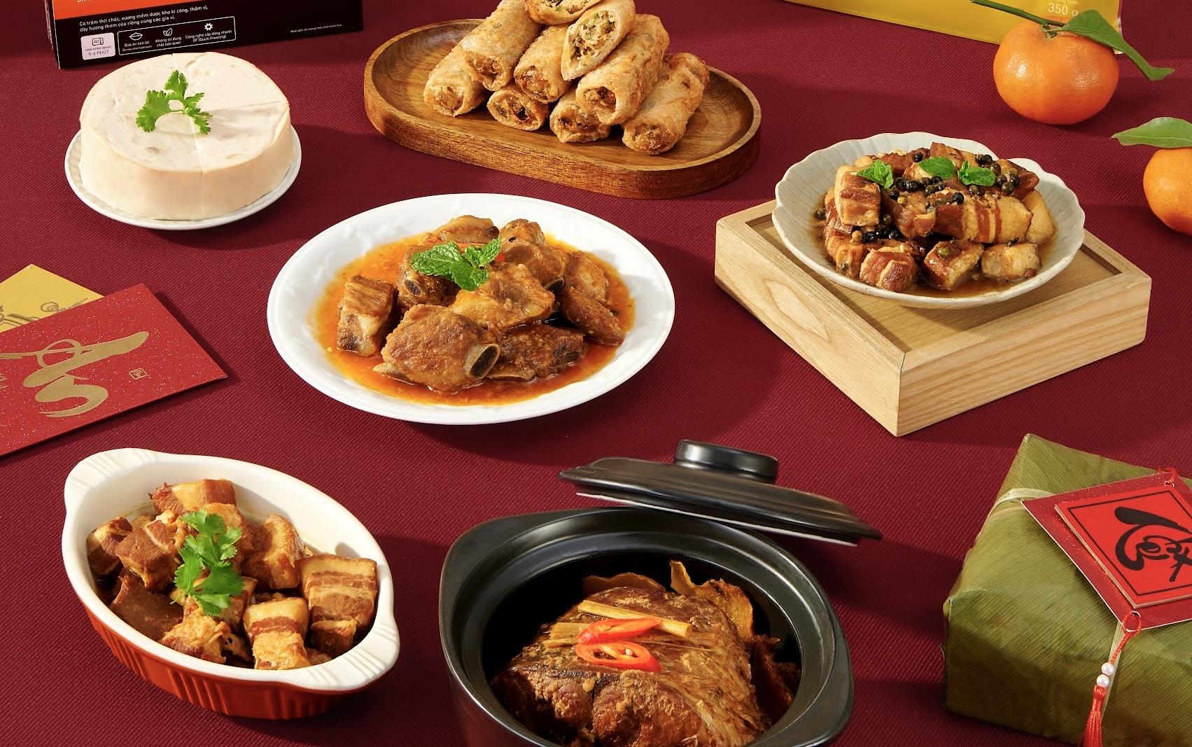 Nàng dâu hiện đại ghi điểm nhờ mâm cơm Tết hấp dẫn, đủ đầy, chuẩn bị cực nhanh gọn- Ảnh 1.