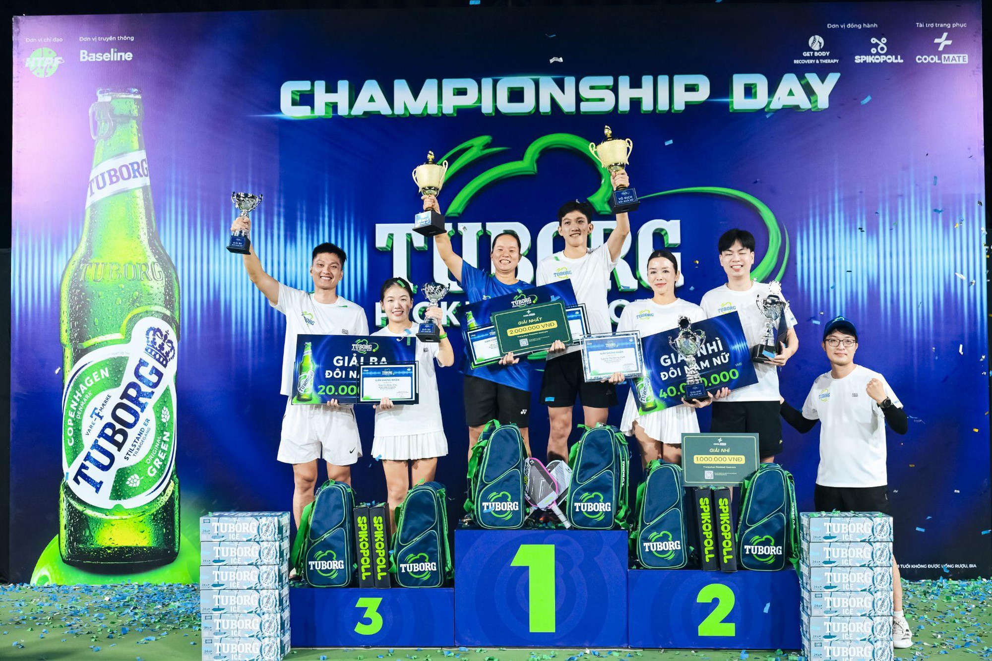 Lộ diện hai đội "lên ngôi" trong đêm chung kết Tuborg Pickleball FINAL Championship - Ảnh 7.