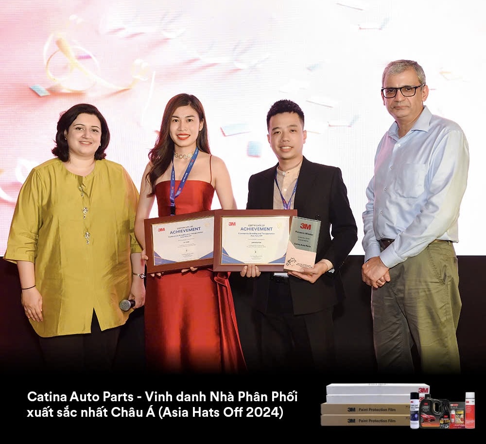 Catina Auto Parts – Nhà phân phối xuất sắc ngành hàng phụ trợ ô tô 3M- Ảnh 1.