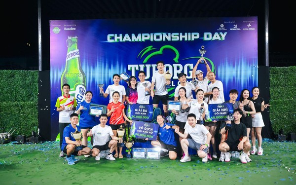 Lộ diện hai đội "lên ngôi" trong đêm chung kết Tuborg Pickleball FINAL Championship - Ảnh 1.