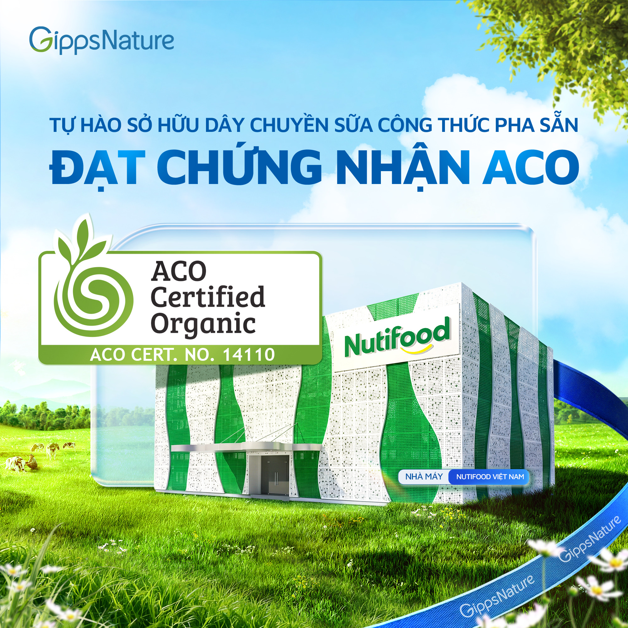 Nutifood sở hữu dây chuyền TPBS sữa uống dinh dưỡng đầu tiên tại Việt Nam đạt chứng nhận hữu cơ Úc (ACO)- Ảnh 2.