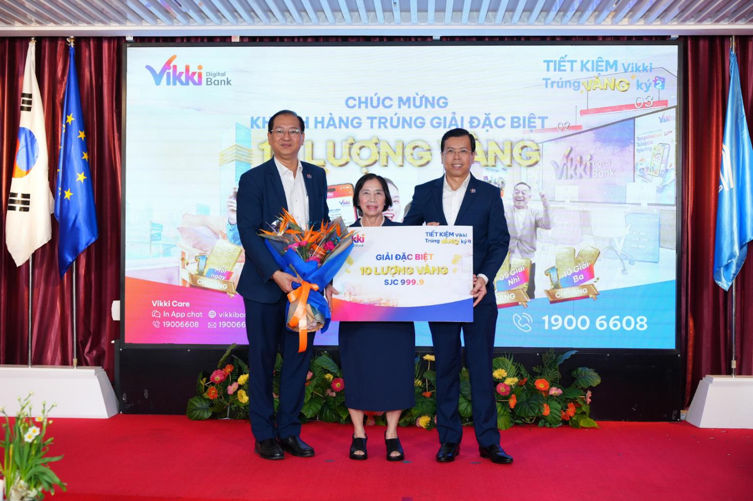 Vikki Bank trao giải 1 ký vàng và 10 giải thưởng giá trị, đồng thời khởi động mùa mới - Ảnh 1.