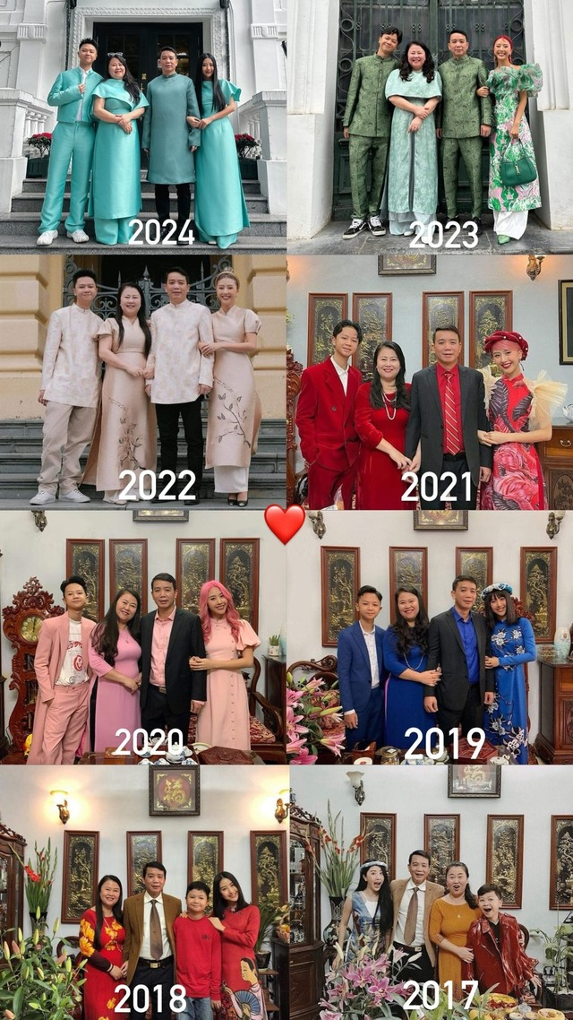 Gia đ&igrave;nh mốt nhất M&ugrave;ng 1 c&ograve;n ai ngo&agrave;i Quỳnh Anh Shyn: Gần 10 năm khiến d&acirc;n mạng ph&aacute;t cuồng mỗi Tết- Ảnh 8.