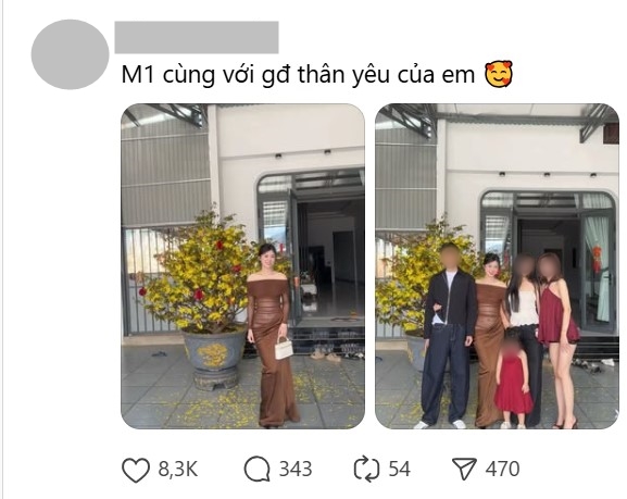 Danh tính cô gái mặc váy xuyên thấu đi chúc Tết gây bùng nổ - Ảnh 1. Danh tính cô gái mặc váy xuyên thấu đi chúc Tết gây bùng nổ - Ảnh 1.