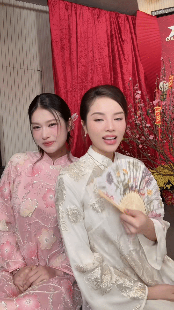 Dàn mỹ nhân đua trend Tết: Kỳ Duyên - Thiên Ân khoe visual với hit Sơn Tùng, một "chị đẹp" gây sốc khi về quê - Ảnh 5.