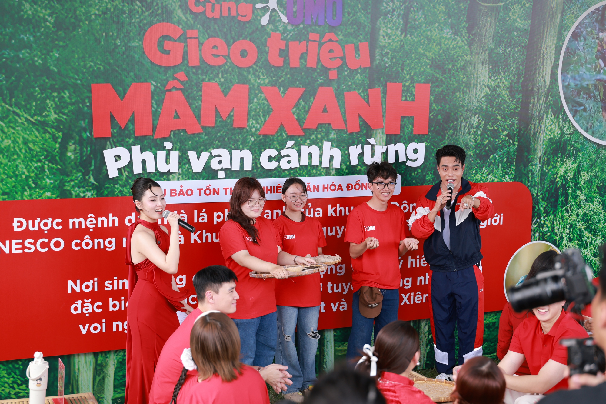 OMO lập kỷ lục Guiness Thế giới, ký kết biên bản ghi nhớ cam kết trồng 1 triệu cây giai đoạn 2026 - 2030- Ảnh 3.