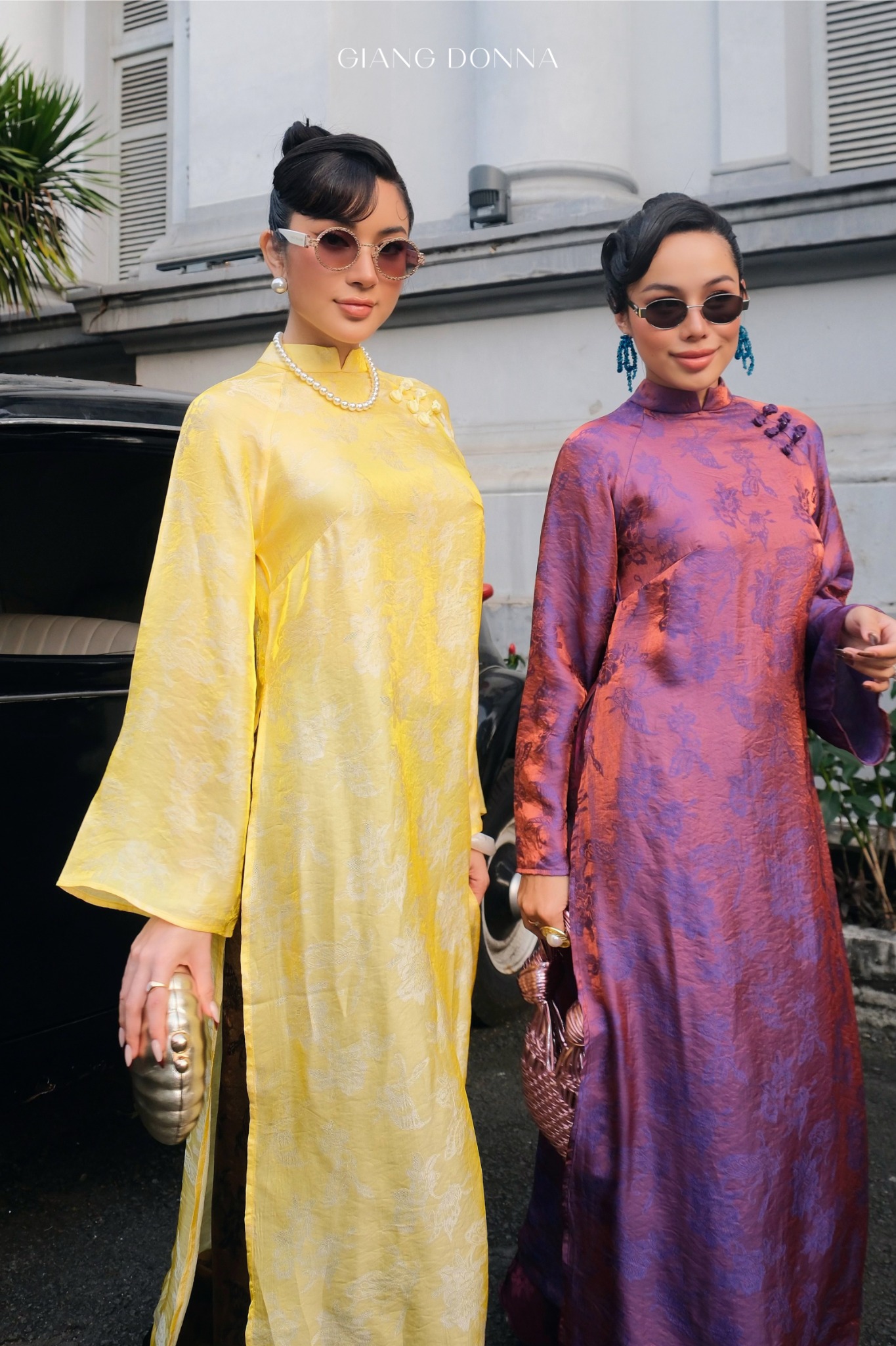 Áo dài Tết tôn da: Chọn đúng gam màu để ngay cả da ngăm đen cũng "ăn hình" tuyệt đối- Ảnh 12.