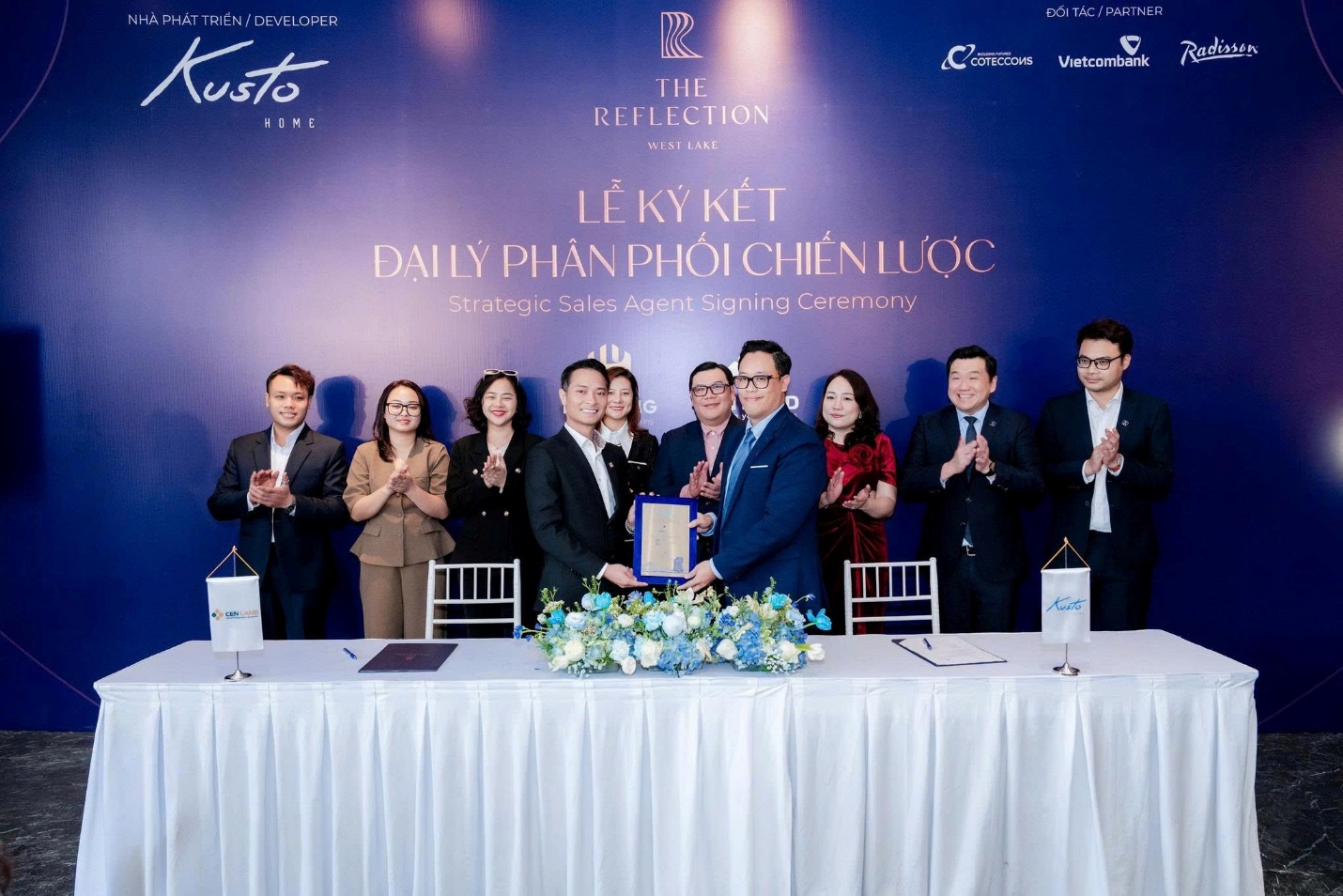 Kusto Home ký kết hợp tác phân phối dự án The Reflection West Lake- Ảnh 2.