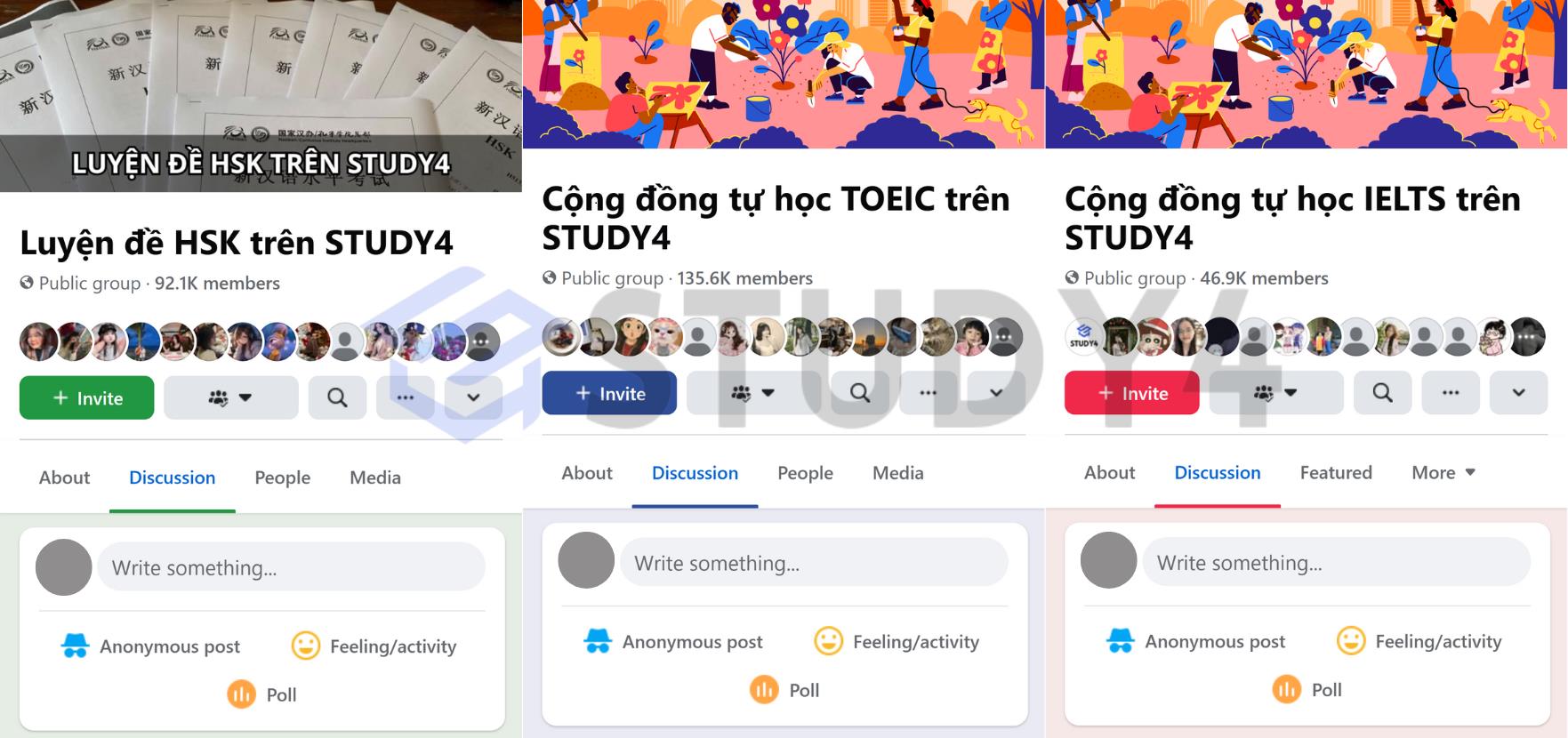 Những yếu tố giúp STUDY4 thu hút cộng đồng luyện thi chứng chỉ ngoại ngữ- Ảnh 5. Những yếu tố giúp STUDY4 thu hút cộng đồng luyện thi chứng chỉ ngoại ngữ- Ảnh 5.
