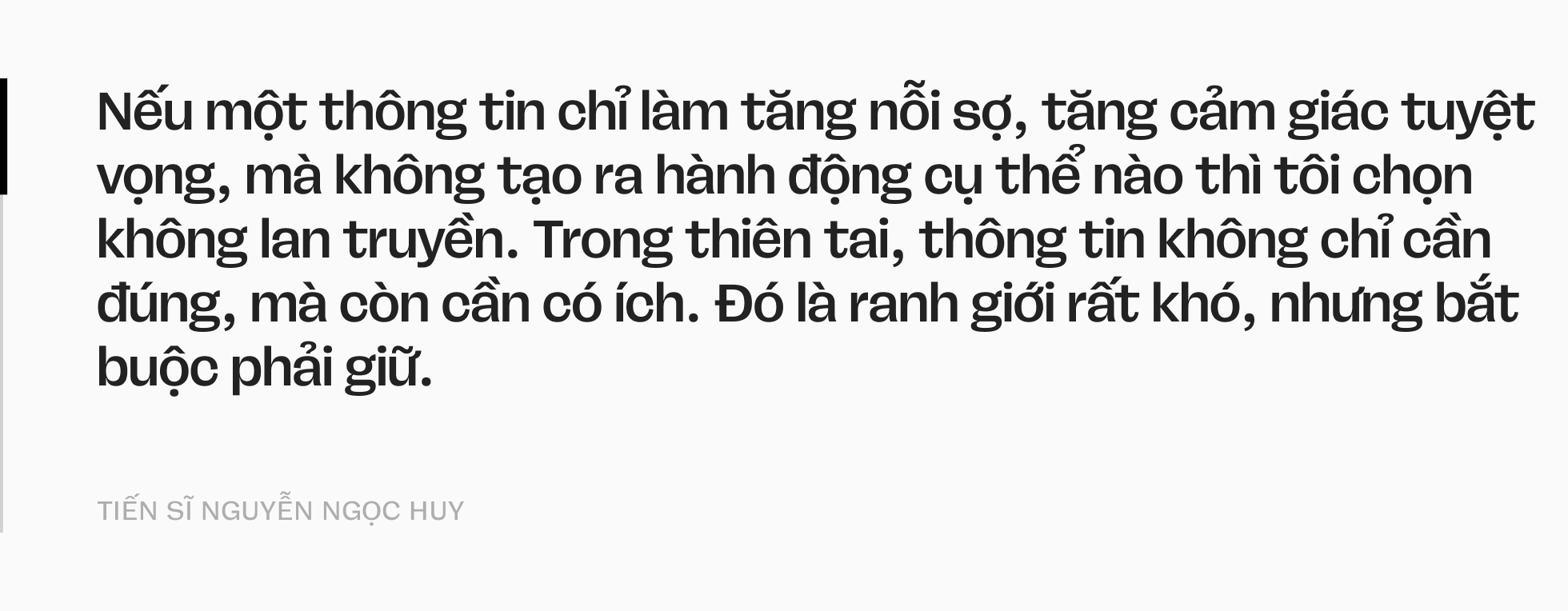 Hành trình gần 20 năm của “Huy Nguyễn thời tiết’ và cuộc chiến thầm lặng với tin giả thiên tai- Ảnh 24.