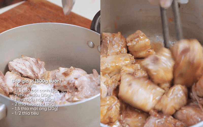 Bã chè dùng xong đừng vội vứt đi: Tuyệt chiêu kho sườn xém cạnh "đỉnh của chóp" vét sạch nồi cơm gia đình- Ảnh 3.