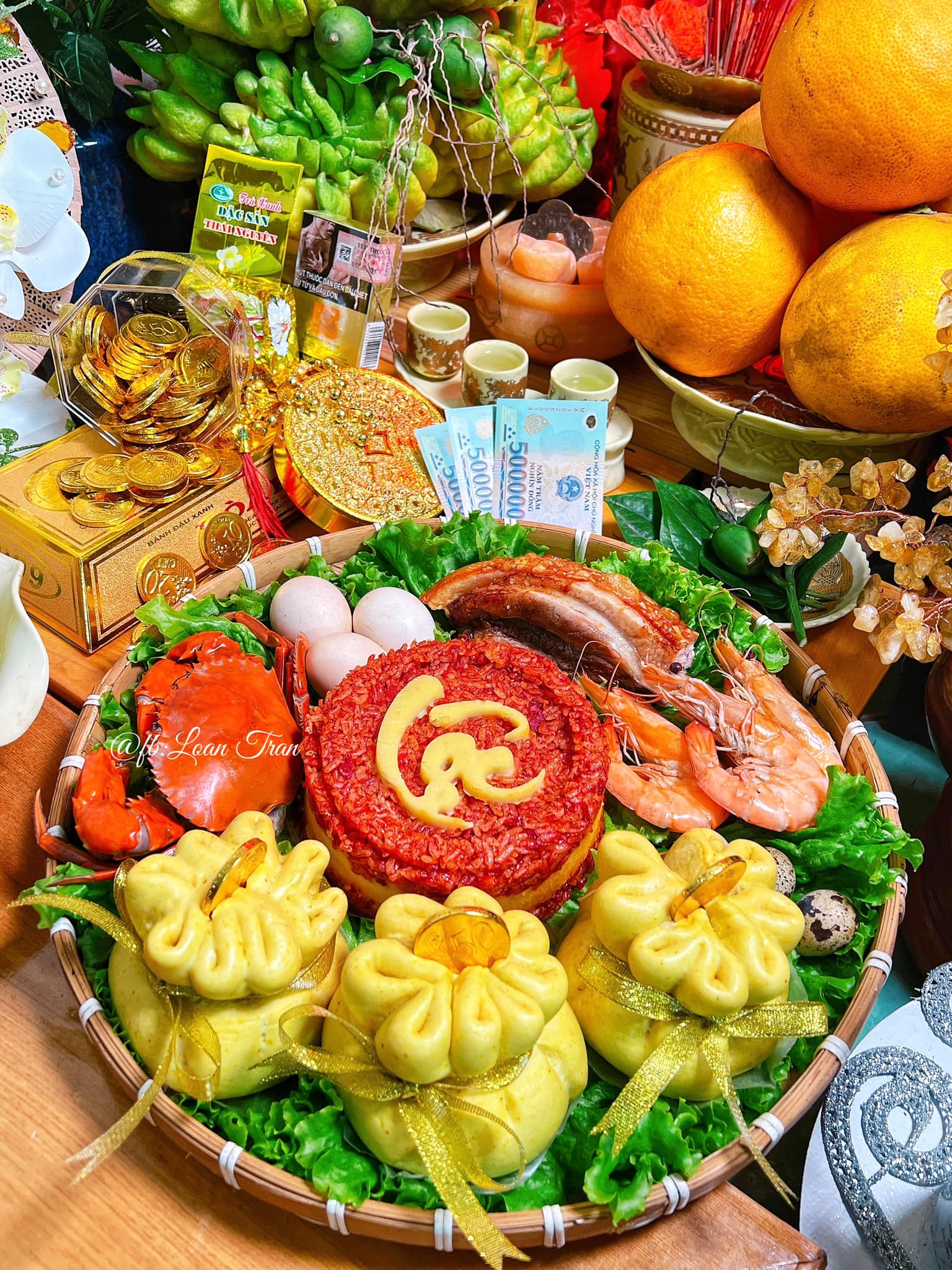 Mâm cúng vía Thần Tài chuẩn chỉnh nhất: Chỉ cần sắm đủ những món này, cả năm làm ăn trúng mánh, lộc lá đầy nhà!- Ảnh 1.