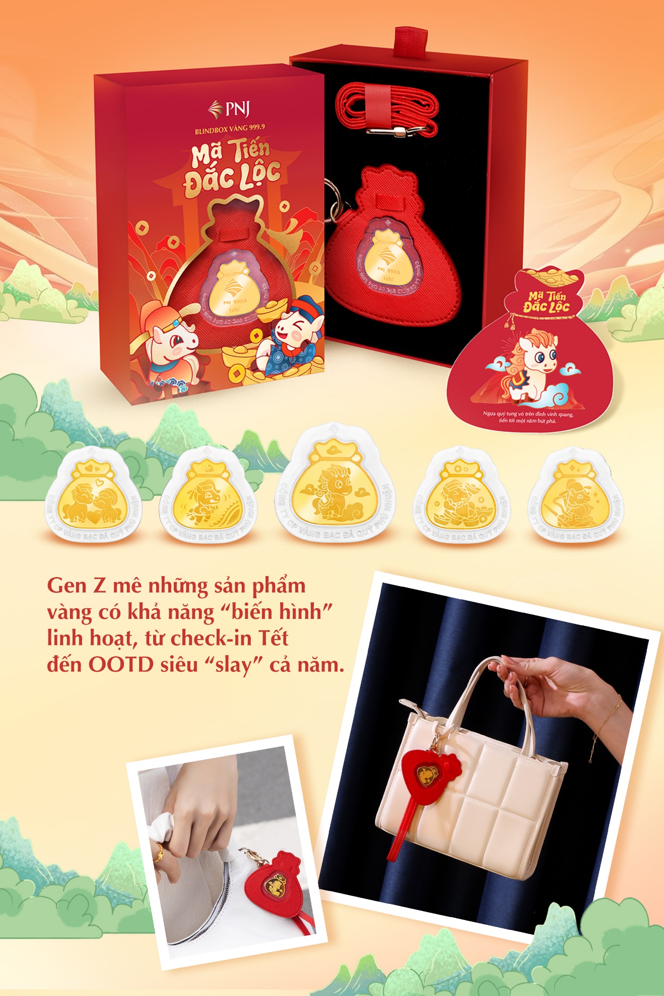 Sắm vàng ngày Thần Tài theo style Gen Z: Không chỉ may mắn mà còn slay cả năm! - Ảnh 2. Sắm vàng ngày Thần Tài theo style Gen Z: Không chỉ may mắn mà còn slay cả năm! - Ảnh 2.