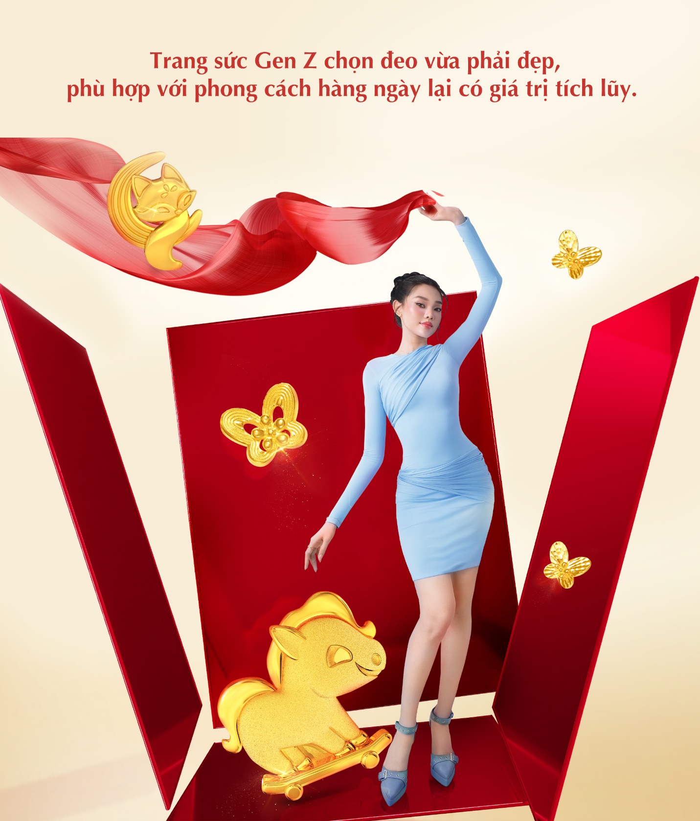 Sắm vàng ngày Thần Tài theo style Gen Z: Không chỉ may mắn mà còn slay cả năm! - Ảnh 4. Sắm vàng ngày Thần Tài theo style Gen Z: Không chỉ may mắn mà còn slay cả năm! - Ảnh 4.