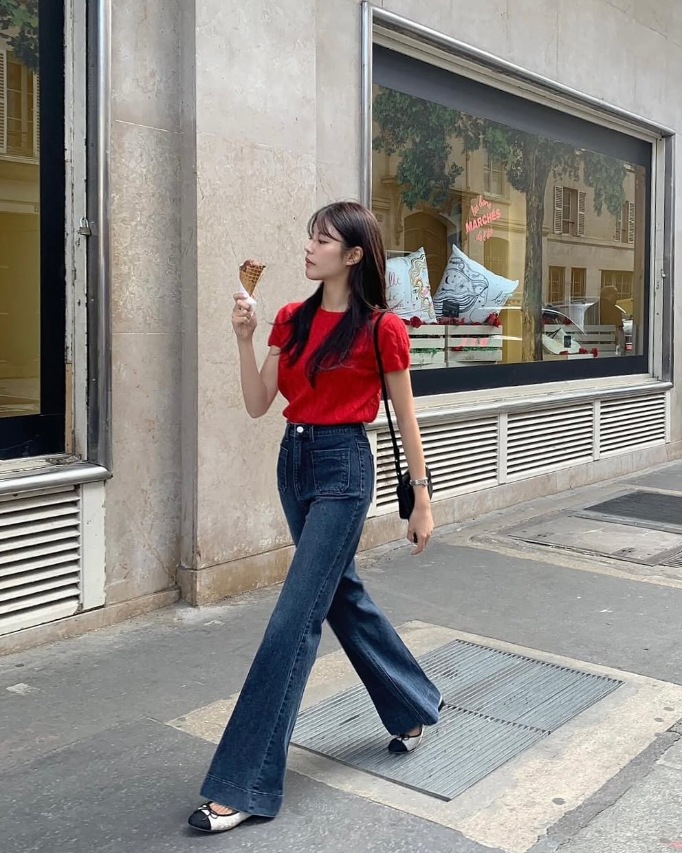 5 mẫu áo xuân hè đẹp hoàn hảo khi phối cùng quần ống rộng- Ảnh 6.