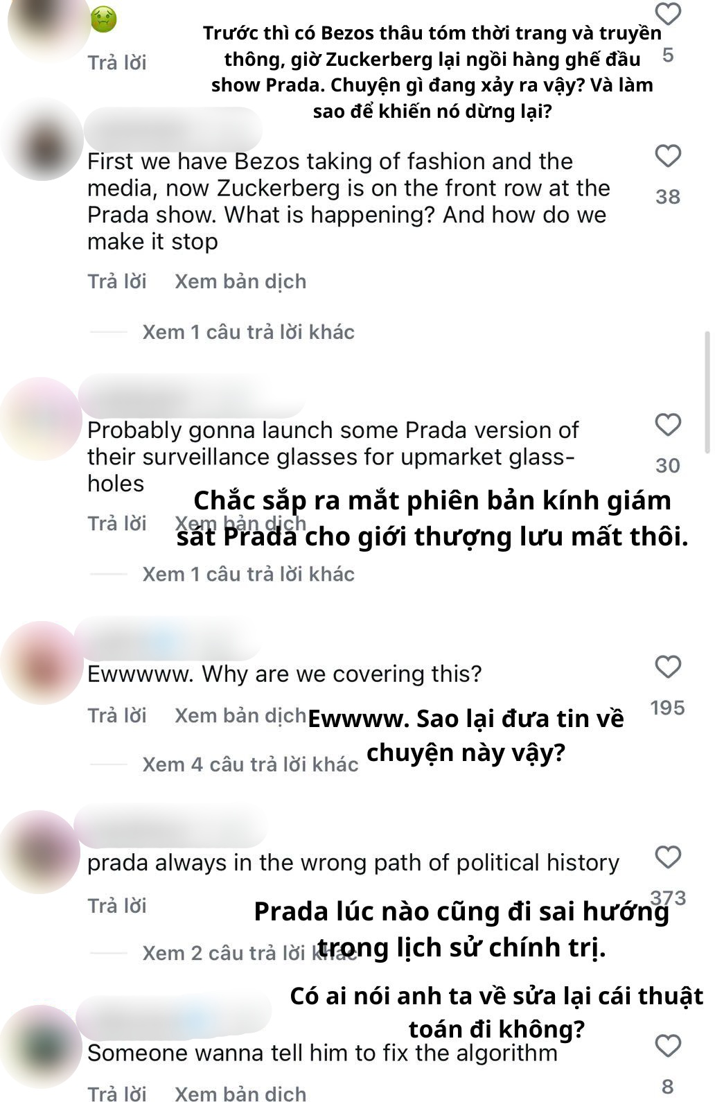Show Prada năm nay: Tỷ phú Mark Zuckerberg ngồi front row gây tranh cãi, 2 nữ thần Hàn Quốc đọ sắc trong 1 khung hình- Ảnh 3.