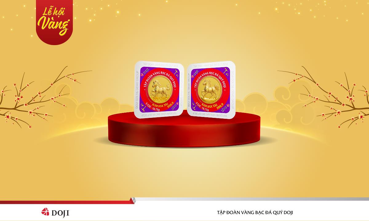 DOJI ra mắt BST vàng 24K Kim Mã mừng xuân Bính Ngọ 2026- Ảnh 2.