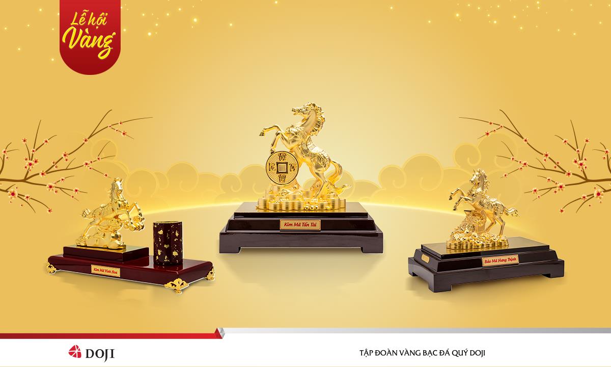 DOJI ra mắt BST vàng 24K Kim Mã mừng xuân Bính Ngọ 2026- Ảnh 3.