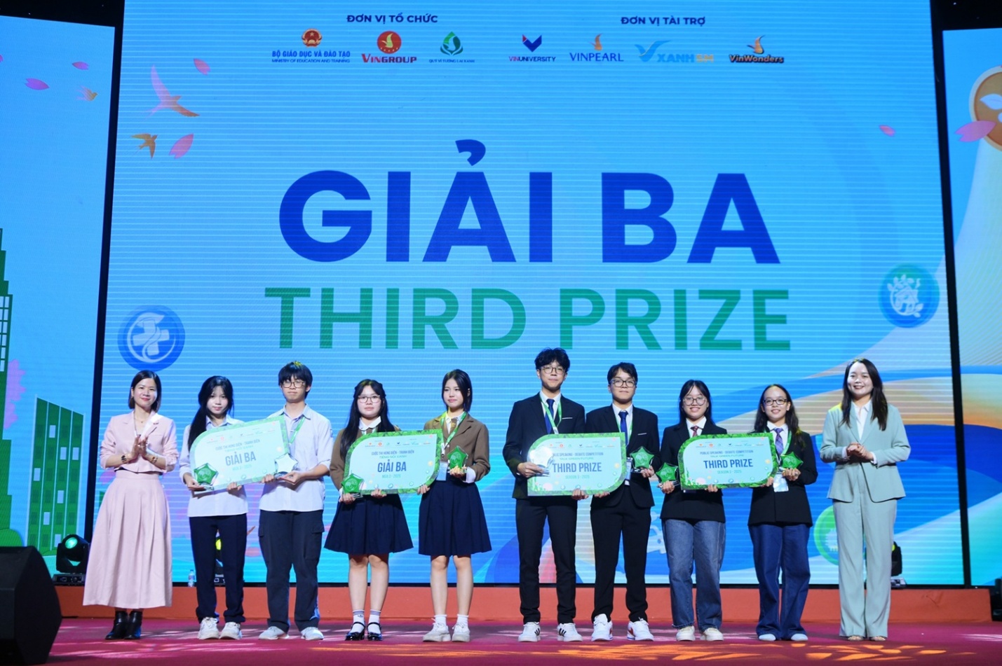 Cặp học sinh Đắk Lắk và Hà Nội giành quán quân cuộc thi Tiếng nói Xanh mùa 3- Ảnh 3.