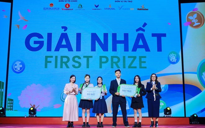 Cặp học sinh Đắk Lắk và Hà Nội giành quán quân cuộc thi Tiếng nói Xanh mùa 3- Ảnh 1.