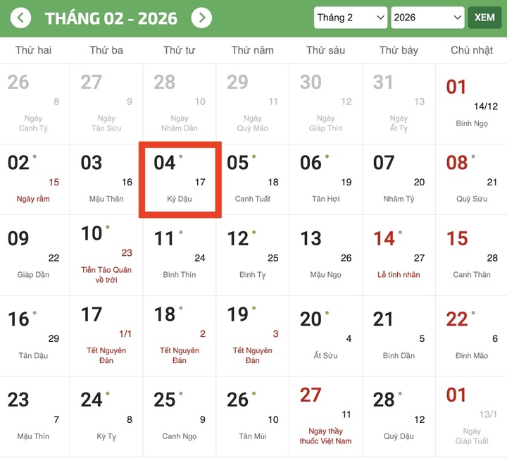 Hôm nay 4/2: Ngày quan trọng theo dân gian nhiều người không biết, được so sánh với Giao thừa, mồng 1 Tết- Ảnh 1.
