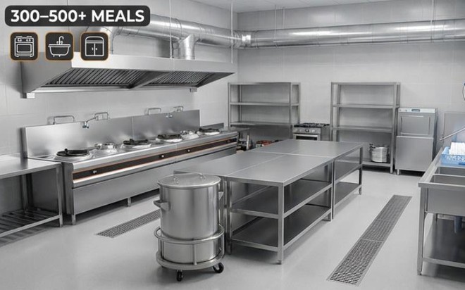 Gia công inox theo yêu cầu & thiết bị inox bếp công nghiệp: Giải pháp "may đo" tối ưu cho năm 2026- Ảnh 1.