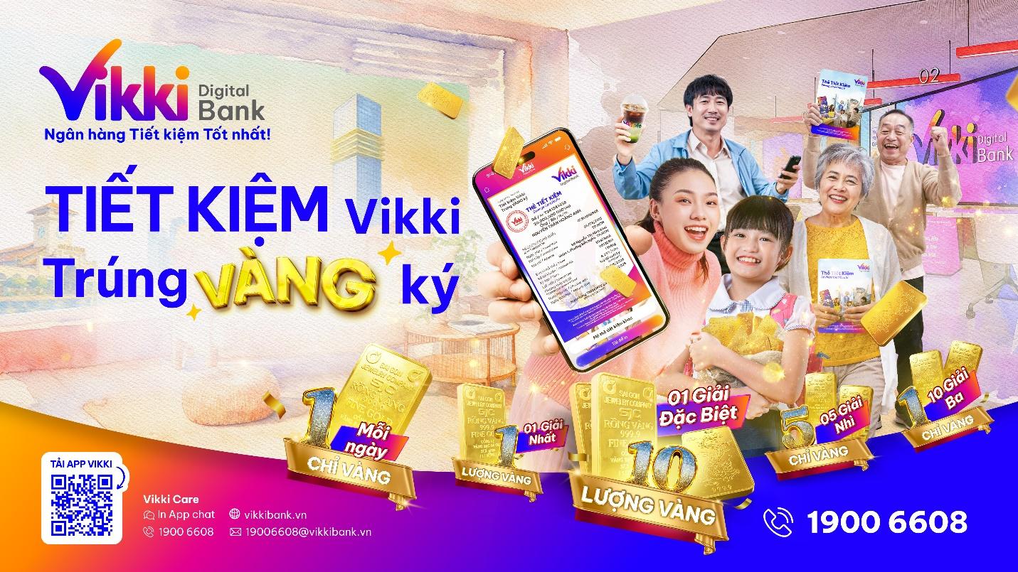 Càng về cuối, cuộc đua gửi tiết kiệm rước lộc vàng cùng Vikki Bank càng nóng- Ảnh 1.