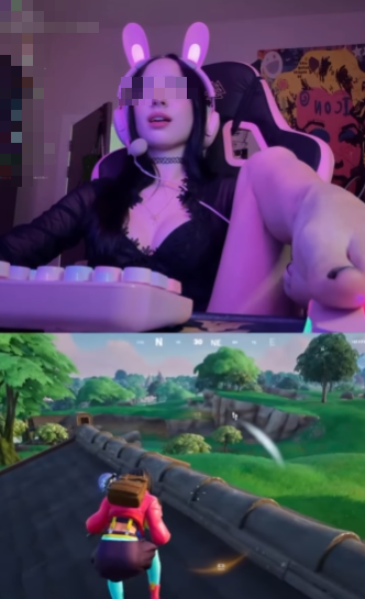 Chơi game bằng chân, nữ game thủ khiến CĐM phẫn nộ vì cố tình "câu view" phản cảm - Ảnh 1.